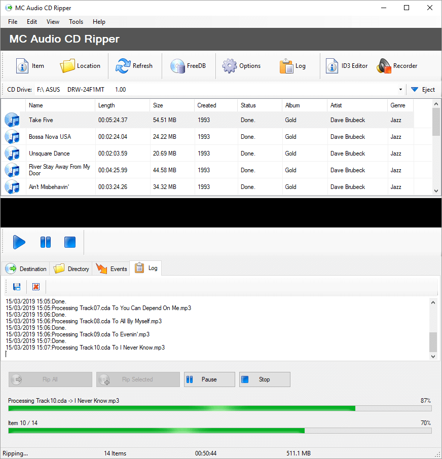 Audio CD Ripper for Windows