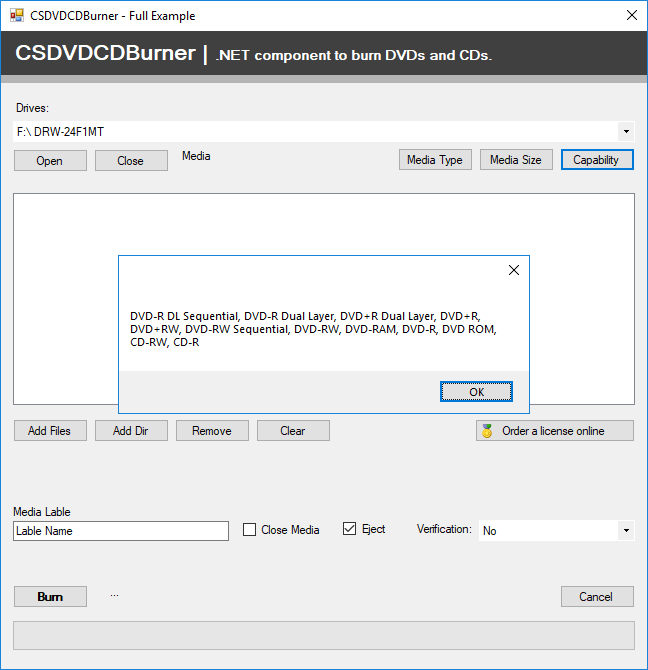 CSDVDCDBurner